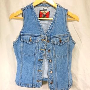 Authentic Real ellemenno denim vest